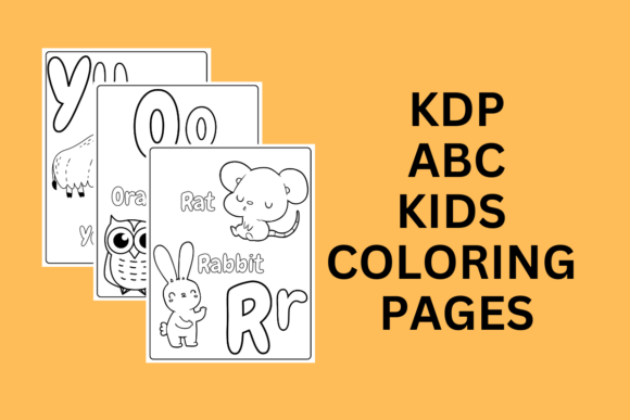 Download KDP ABC Coloring Pages - Kdp abc Collection