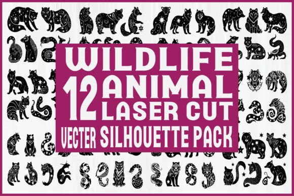 Download Wildlife Animal Silhouette SVG Pack - Premium Resources