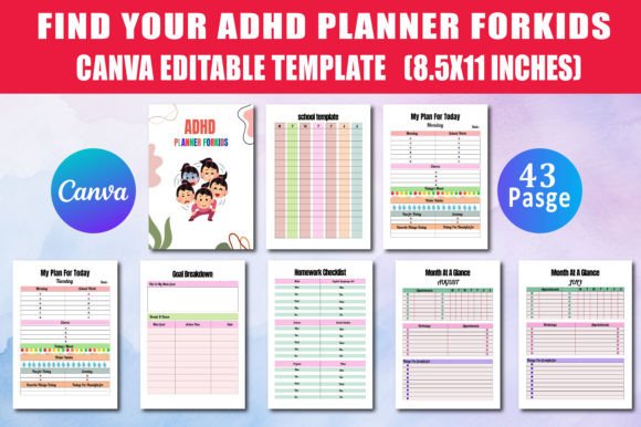 Download ADHD Planner for Kids - Adhd planner for kids Collection