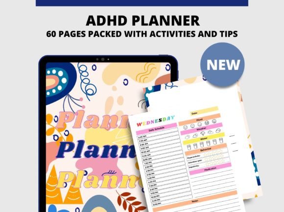 Download ADHD Planner for Kids, Edit in Canva - Adhd planner for kids Collection