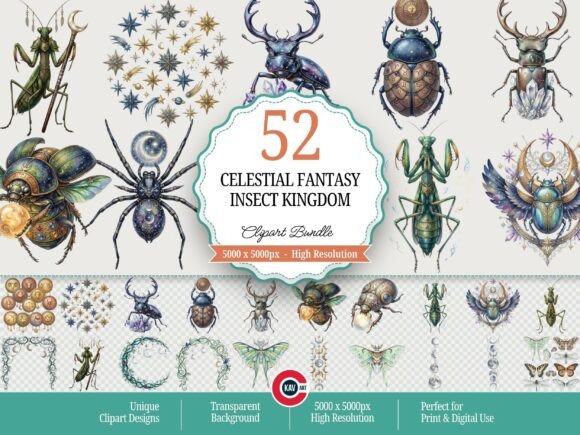 Download Celestial Ornate Fantasy Insect Kingdom - Ornate Collection