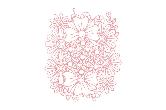 Download Floral Adult Coloring Page Heart - Floral Collection