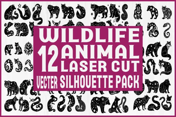 Download Wildlife Animal Silhouette SVG Pack - Premium Resources